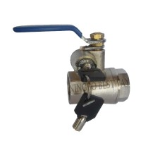 High Performance Brass Anti-Theft Ball Valve