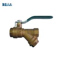 Top Bronze Ball Valve with Filter Price