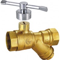 brass female high quality forged brass lockable ball valve